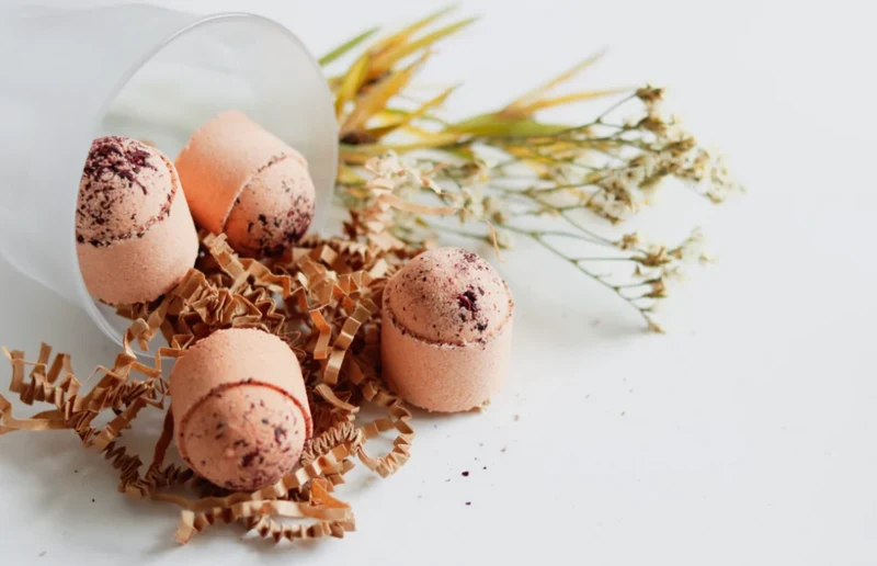 Zarits Sweet Orange & Rose Petal Bath Bomb