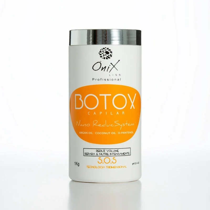 Onix, BTX Capilar Nano Reductor SOS, Masque capillaire pour cheveux, 1 kg